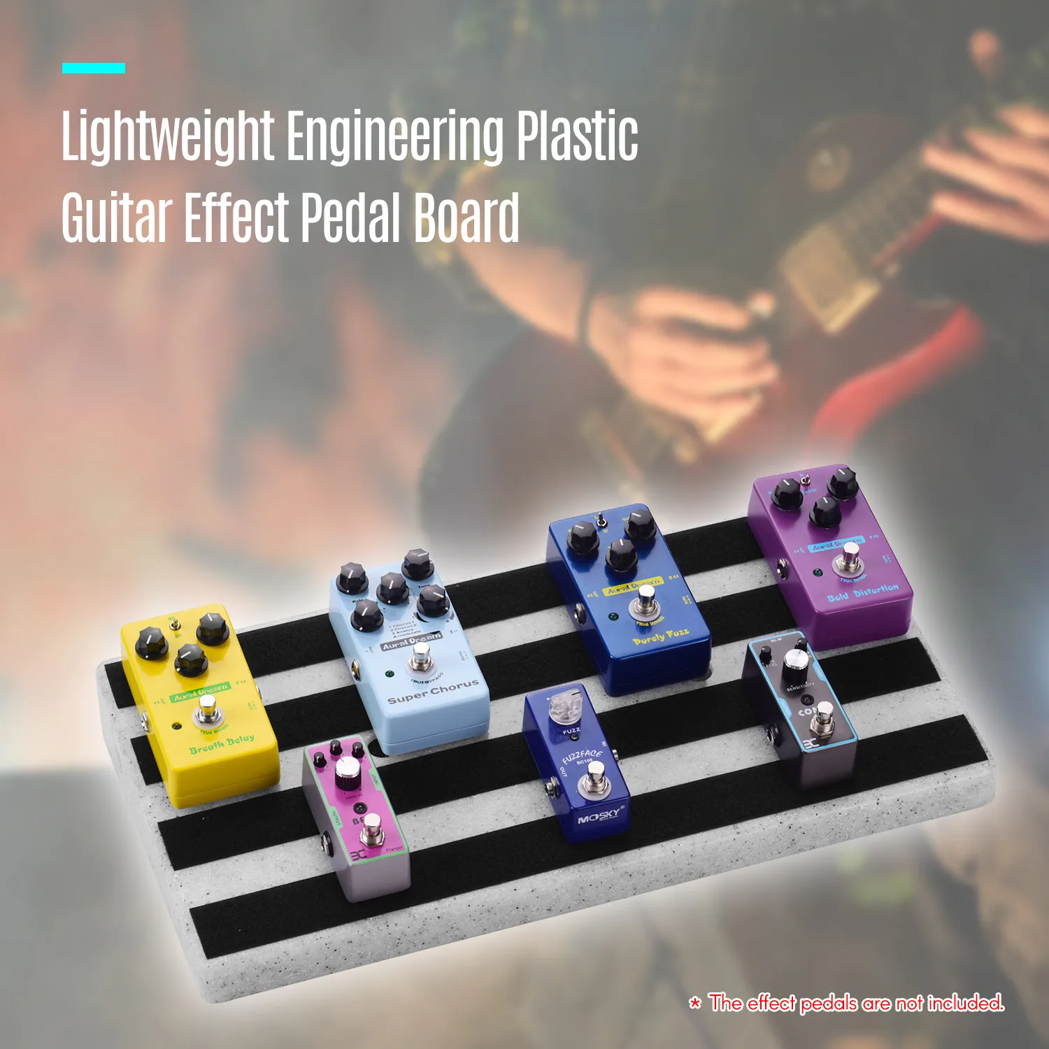 RPB-2 Электрогитары Педали Эффектов Совет Pedalboard RockBoard педаль Водонепроницаемый