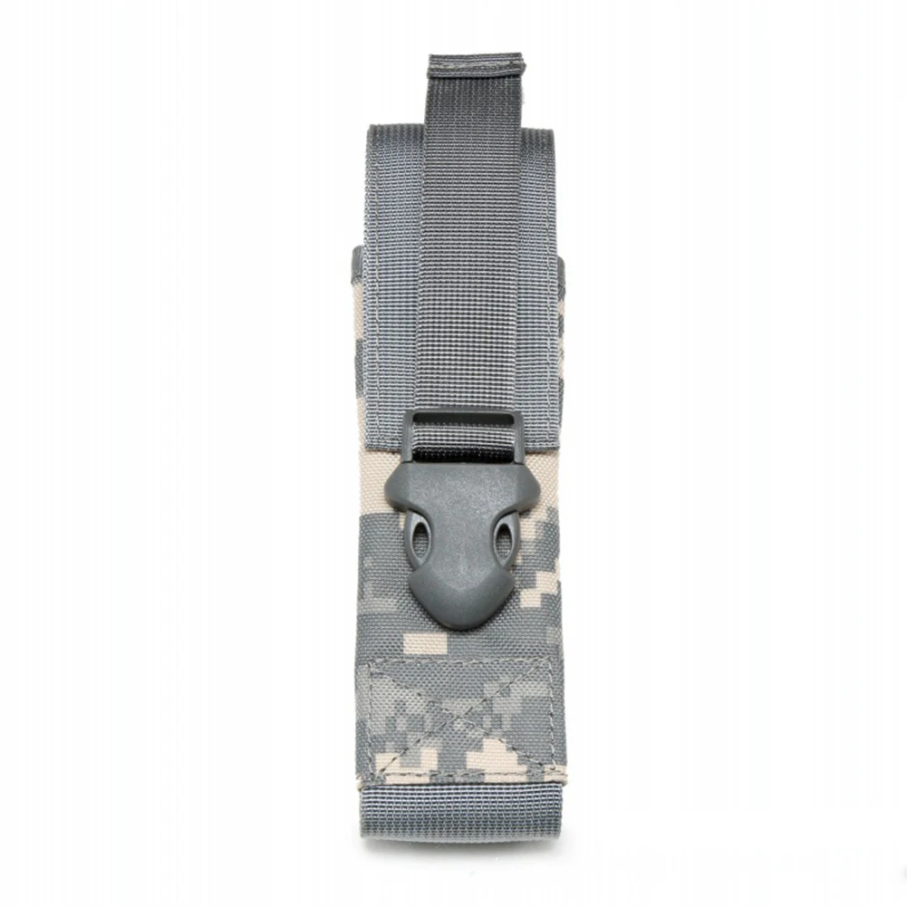 

Unisex Flashlight Bag Nylon Waterproof Protection Hiking Multifunctional Buckled Strap Militaire Accessories Outdoor Hunting
