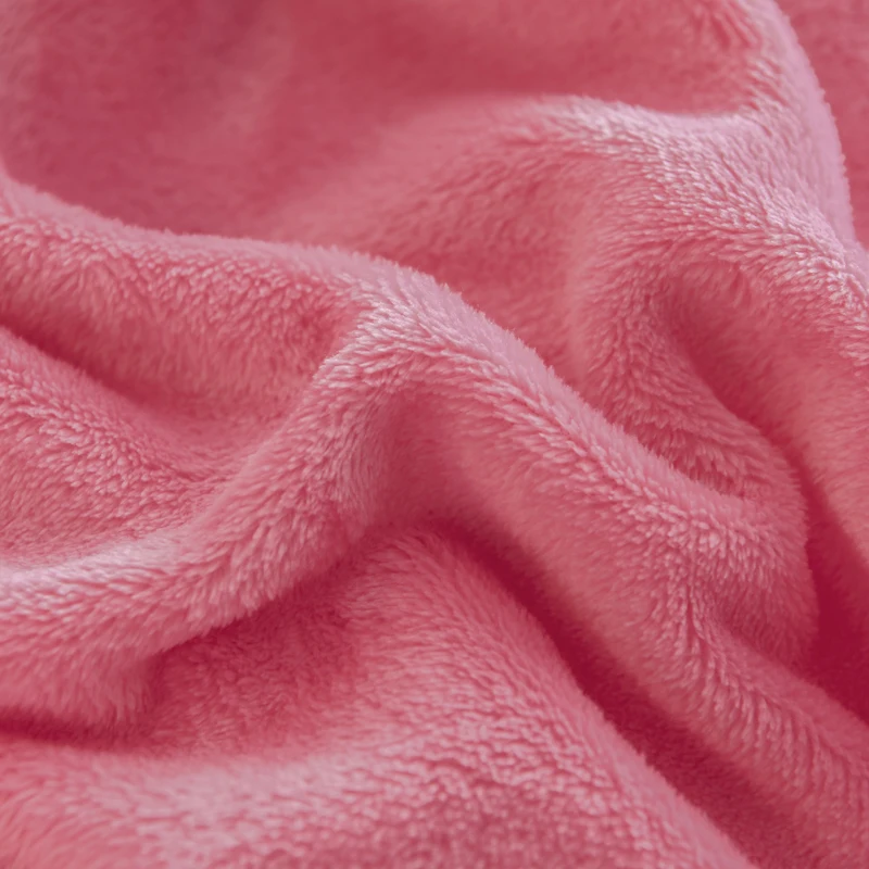 1 шт. Одноцветный фланелевый пододеяльник зимний Твин Полный Королевский размер