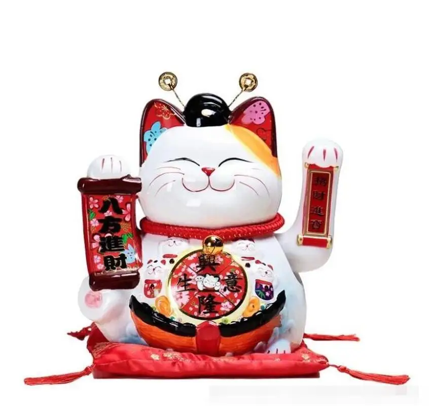 10 дюймовая ручная игрушка "счастливый кот" подарок коту манэки Неко