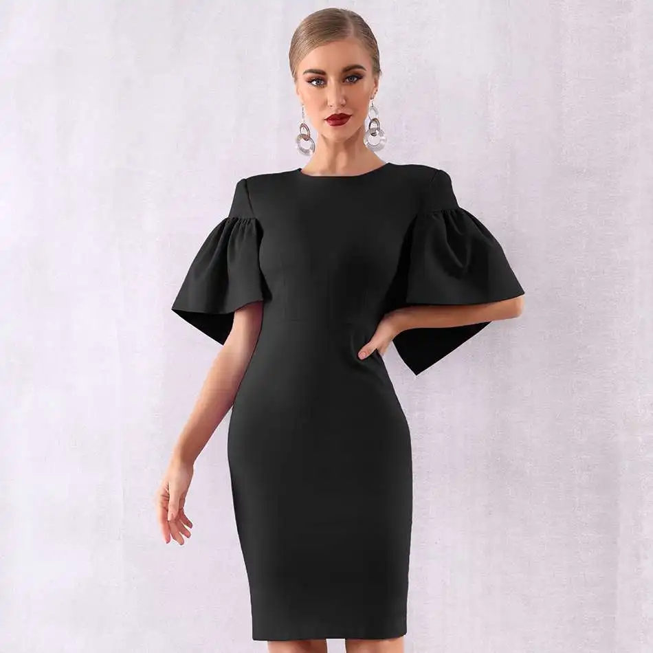 Seamyla женское летнее платье Vestidos новинка 2019 сексуальное черное Laverder знаменитостей