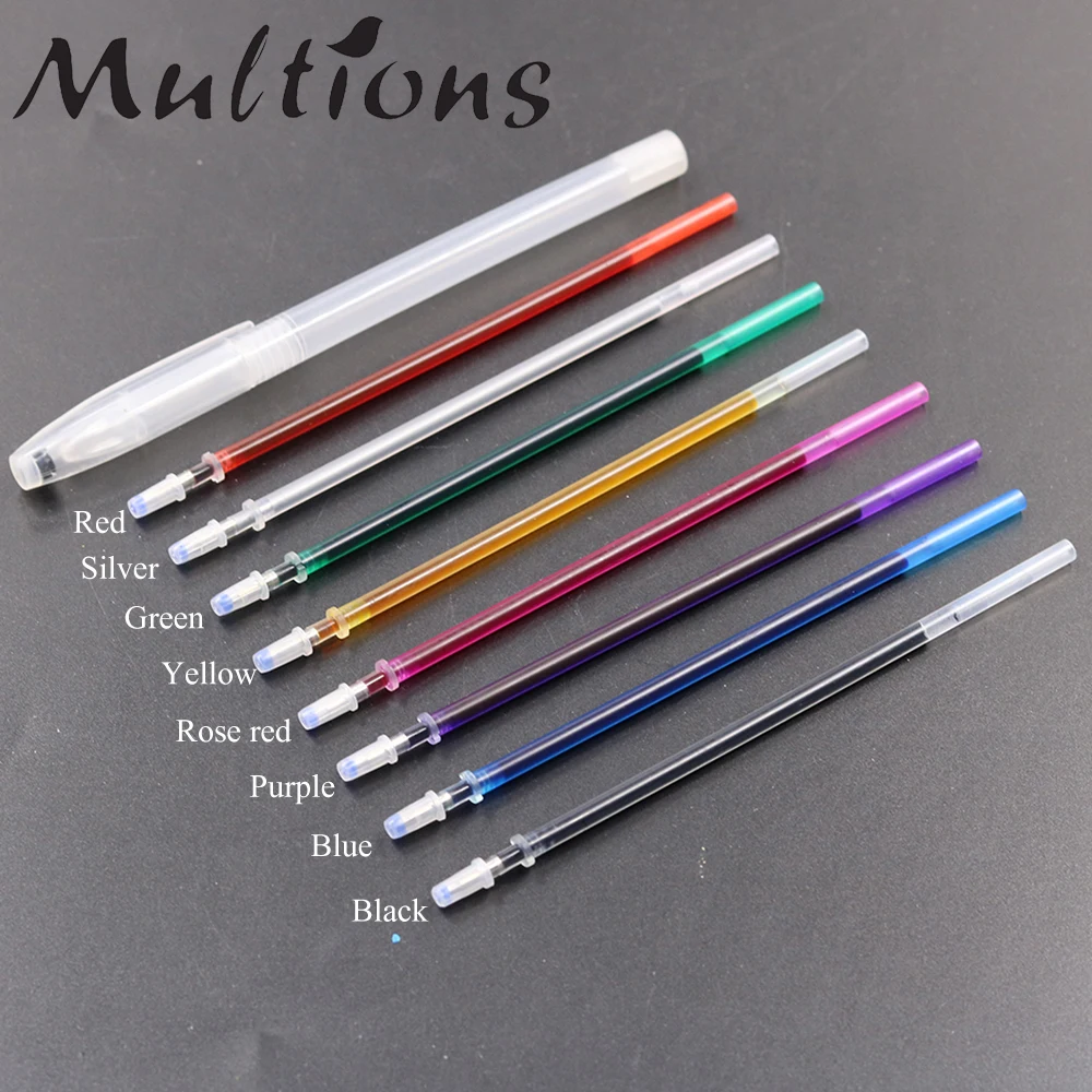 Стираемая водой ручка чернила растворимые Исчезающие маркеры из ткани заправки