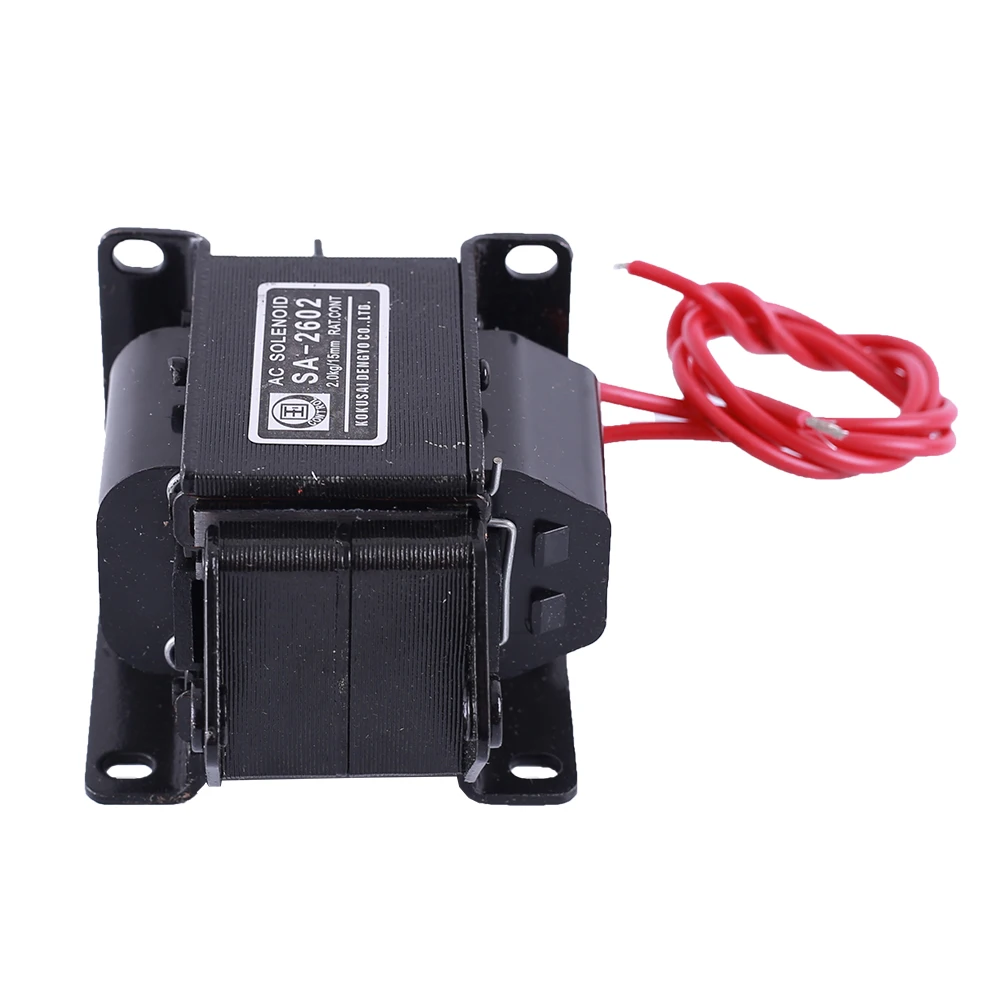 AC220 кг/2 кг/15 мм 19.6N AC Тяговый Электромагнит промышленной автоматизации