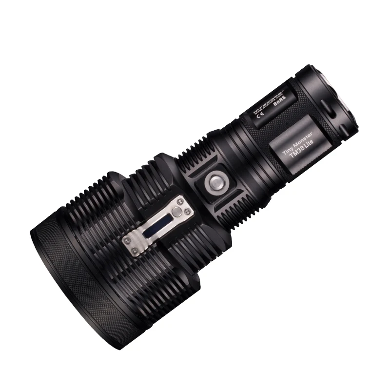 NITECORE TM38 Lite Портативный фонарик CREE XHP35 HI D4 max 1800 люминесцентный перезаряжаемый