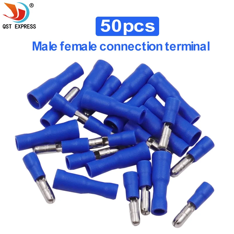 

10pcs bullet-type male and female cold-pressed terminal FRD2-156x50 MPD2-156x50