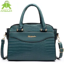 Luxury Designer Leather Crossbody Bags for Women Fashion Crocodile Pattern Ladies Shoulder Bag New High Quality Womens Handbags