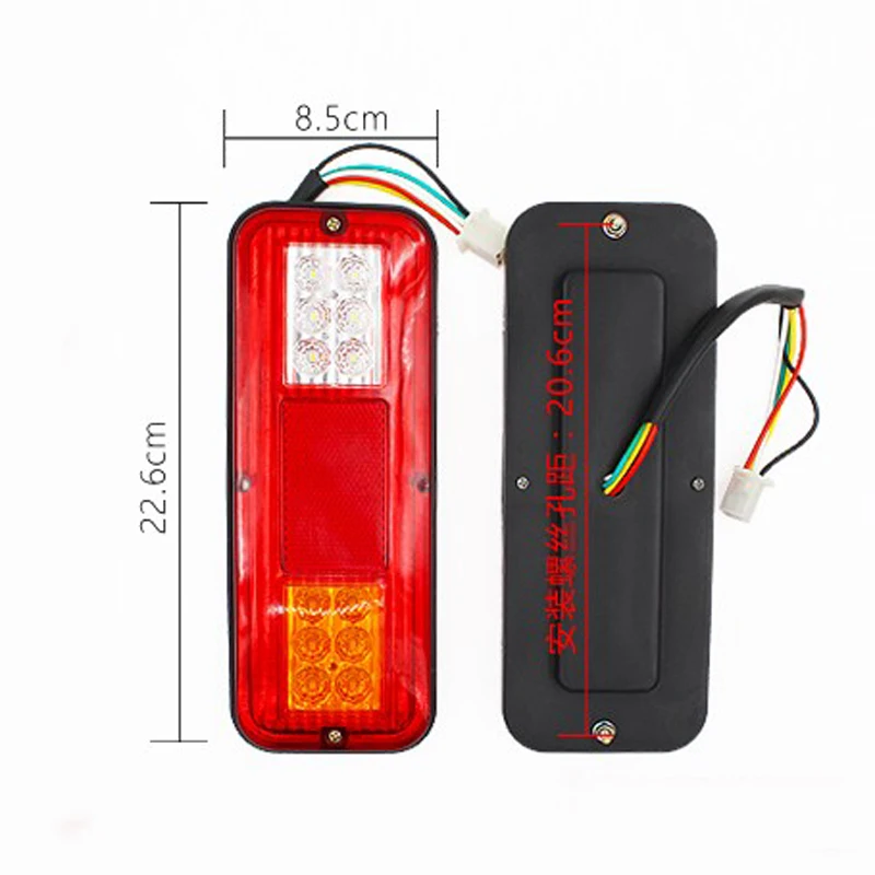 1 шт 12V электрическая лампа для трицикла аксессуары мопед мотоциклетная cборка