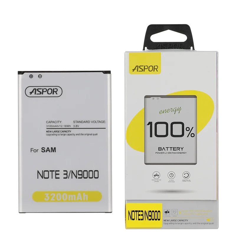 Для samsung телефон Батарея B800BE B800BC 3200 мА-ч для samsung Galaxy Note 3 N900 N9006 N9005 N9000 N900A N900T N900P