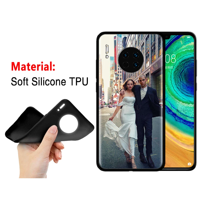 Силиконовый чехол для телефона Huawei P40 P30 P20 Pro Lite P Smart Z Plus Y5 Y6 Y7 Y9 2019 Сделай Сам