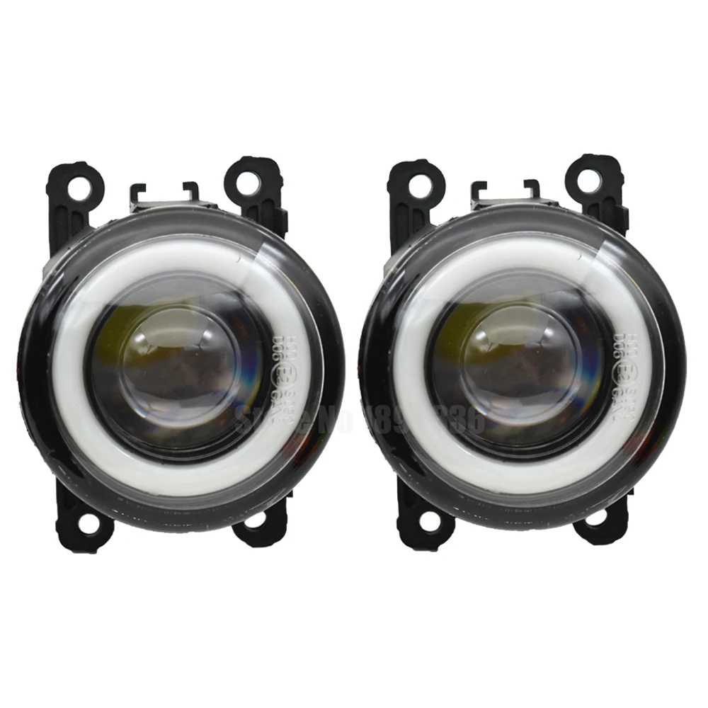 

2 шт./пара супер яркие светодиодные противотуманные фары с ангельским глазом для Ford Focus MK2/3 Fusion Fiesta Tourneo Transit 2006-2015