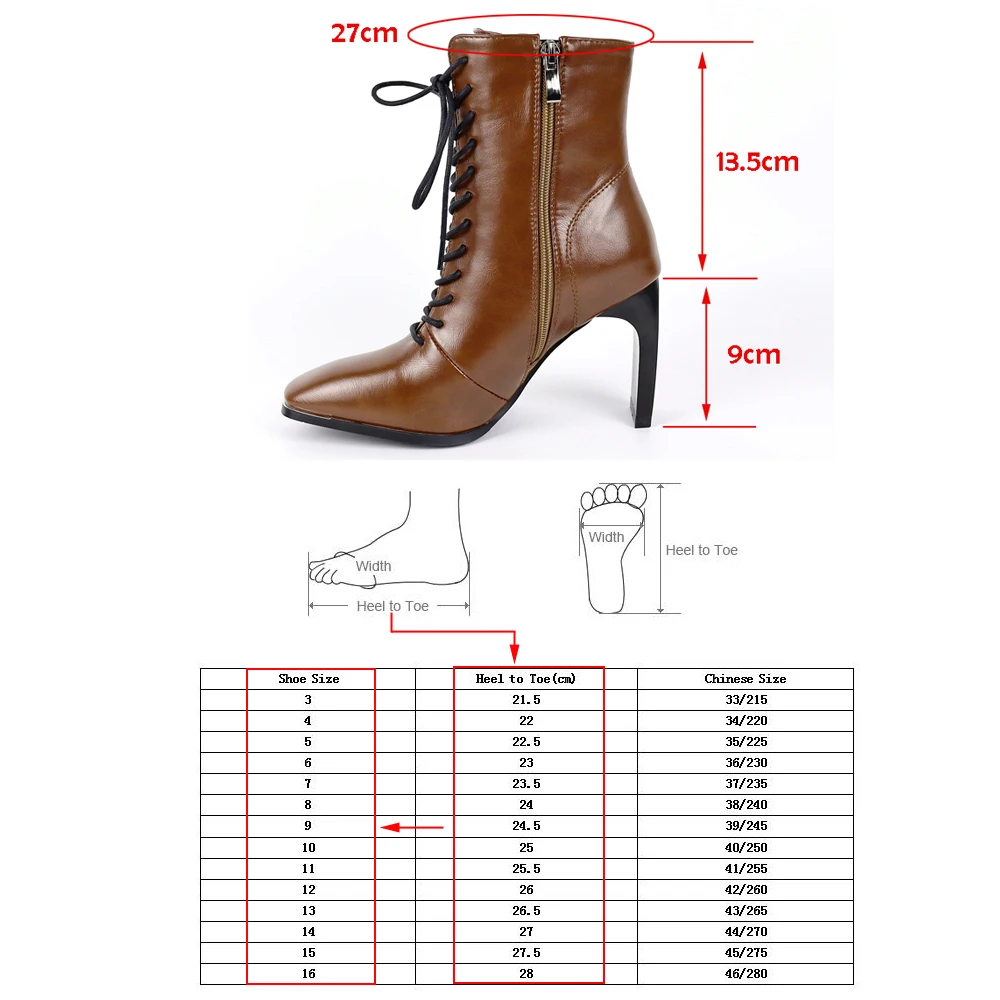 

2021 Square Toe Zipper Ankle Boots For Women High Heels Boots Ladies Casual Autumn Winter Short Boots Shoes Black Bottines Femme