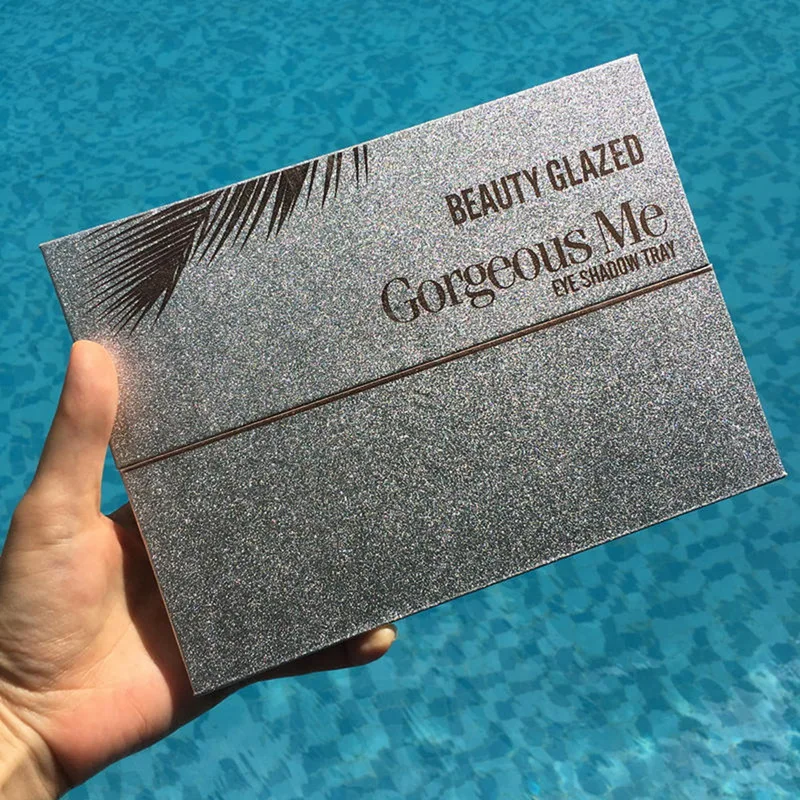 BEAUTY GLAZED палитра теней для век 63 цвета блестящие матовые тени макияжа