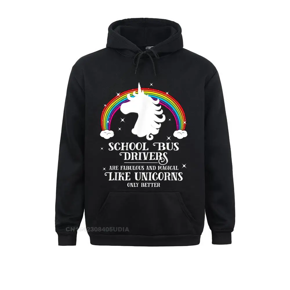 

School Bus Drivers Magical Like Unicorns Funny Gift Sweatshirts For Women Long Sleeve Hoodies Company Summer/Autumn Hoods Cool