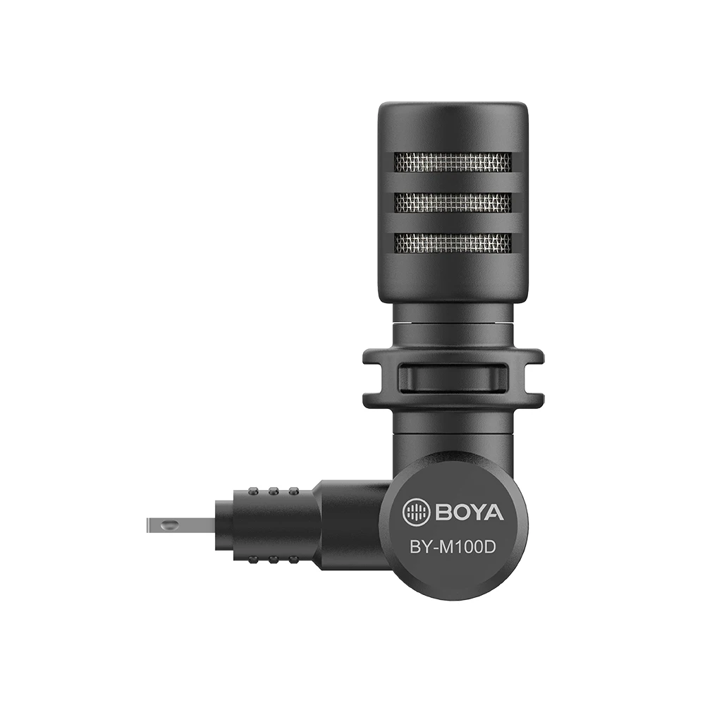 BOYA BY M100D всенаправленный MFi Сертифицированный микрофон с разъемом Lightning для iPhone 12
