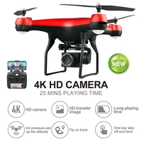 red abs big spirit 4axis drone aerial photography quadcopter with camera hd 4k long playing time remote control helicopter toy