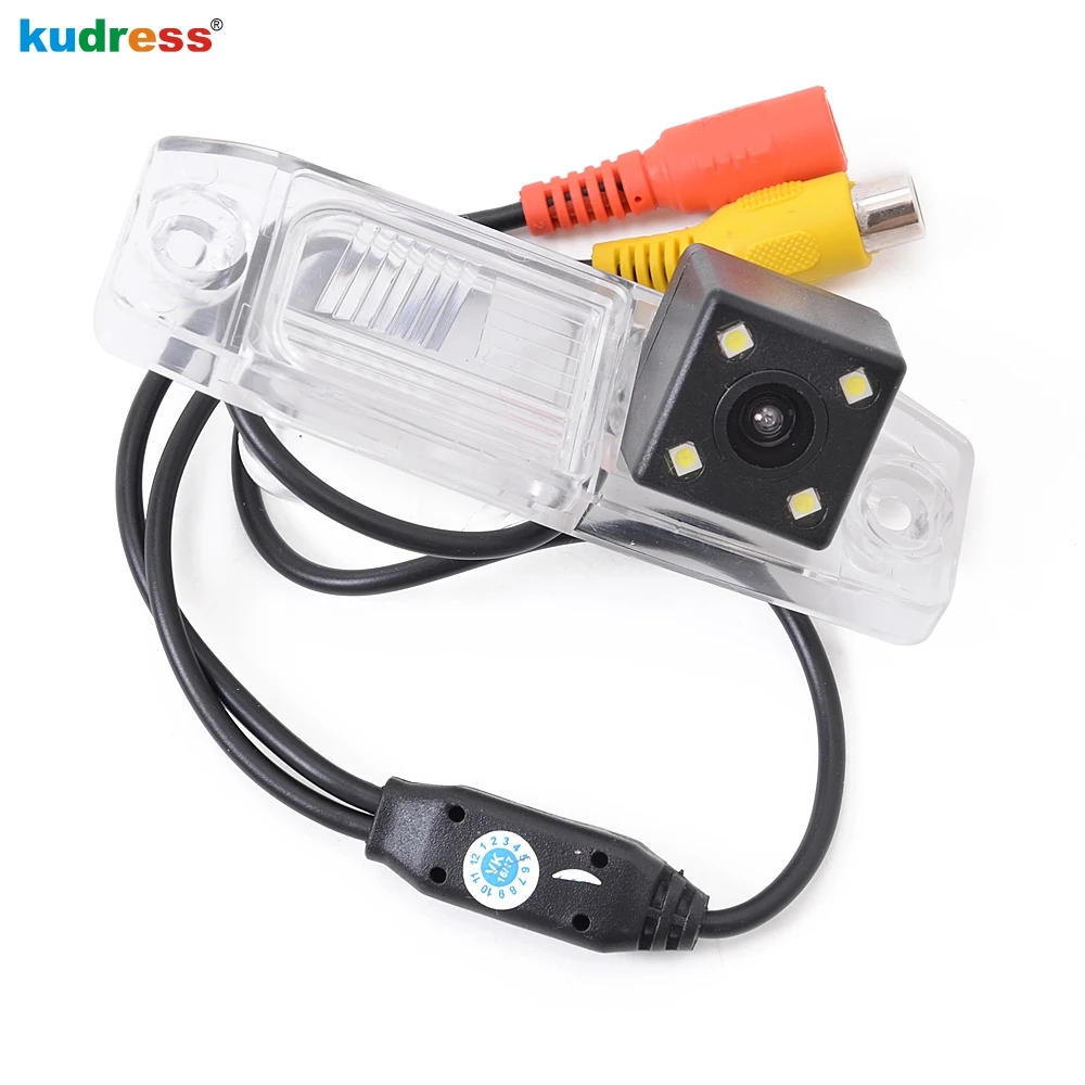 

For Kia K3 Cerato forte 2013-2016 2nd GE HD CCD Back up Reverse Rear View Camera 4 LED Camera Reverse Backup Waterproof Camera