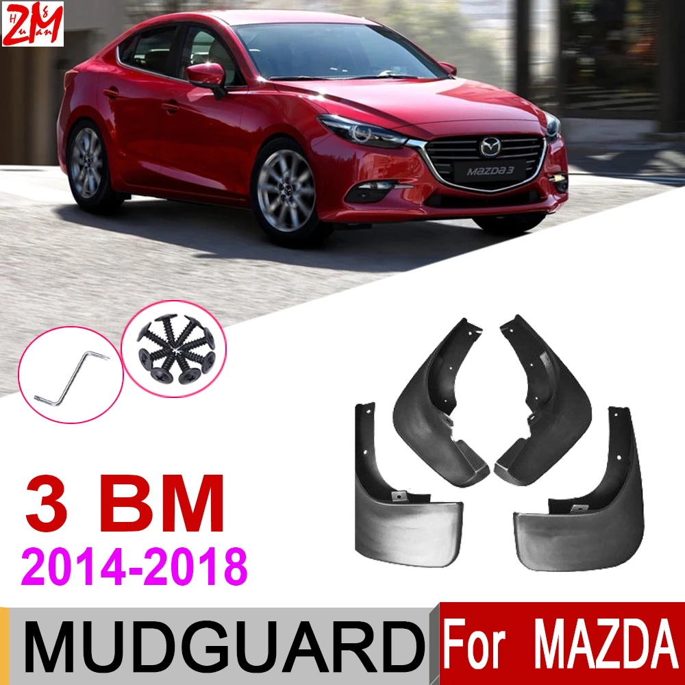 Брызговики для Mazda 3 BM Axela Hatchback 2018 ~ 2014 2007 | Автомобили и мотоциклы