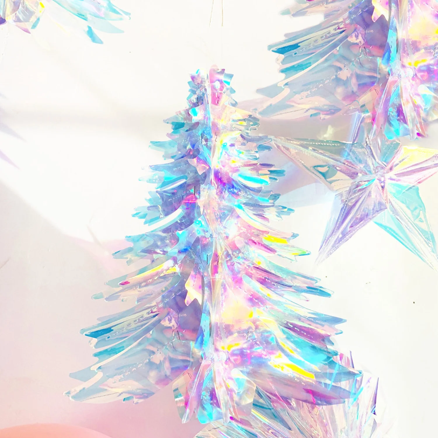 Behogar 13 дюймов сделай сам цветная Рождественская елка подвесное украшение для