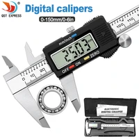 digital vernier caliper 6 inch 0 150mm electronic measuring caliper stainless steel