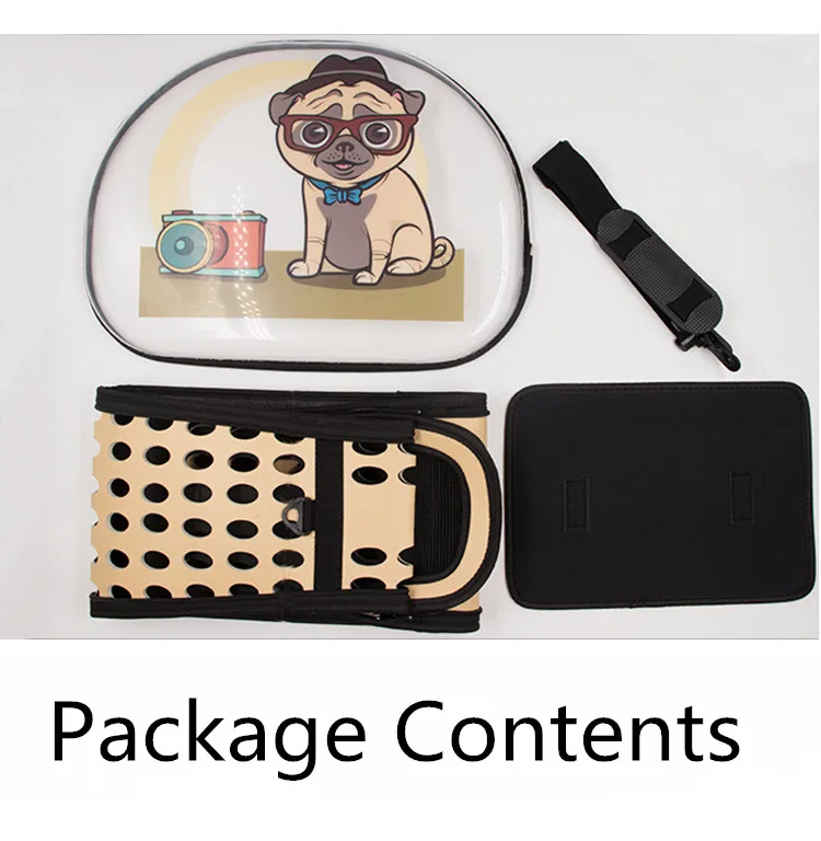

Pet Cat Dog Bags Outdoor Travel Foldable Breathable Handbag Sling Tote Carrier