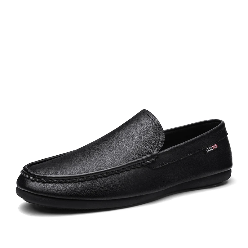 

Leather Men's shoes autumn cowhide pea shoes men's casual leather shoes C11