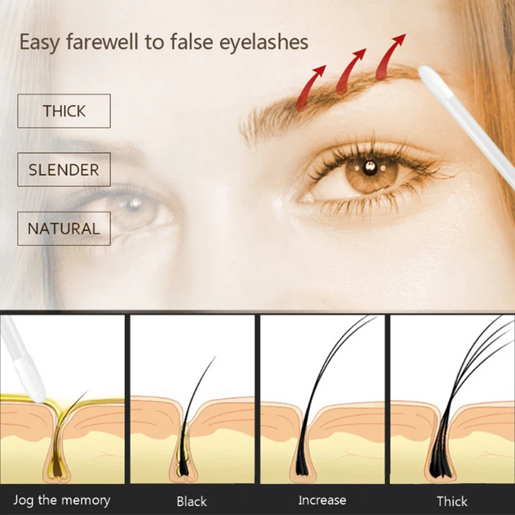 3 мл! Бесплатная доставка! Сыворотка для рост бровей Красота наращивание Жидкость