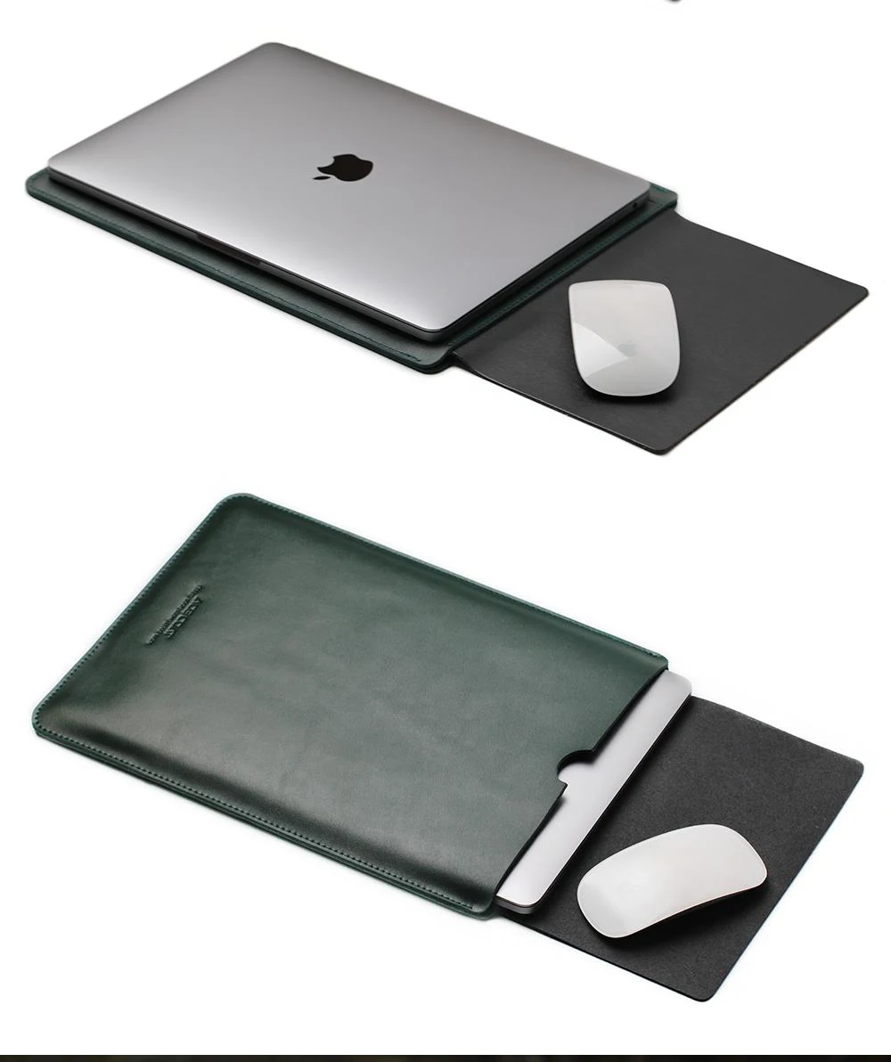 Защитная сумка ACECOAT из спилка для Apple Macbook Air Pro Retina13 12 15 16 чехол для ноутбука macbook pro 13 Чехол