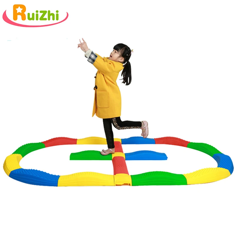 

Ruizhi 20pcs Thickening Eco-Friendly Pe Balance Tactile Board Kindergarten Balance Training Game Kids Outdoor Sport Toys RZ1176