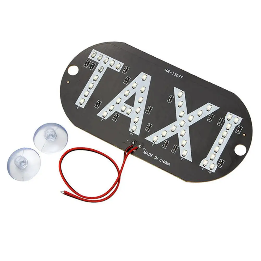 

Taxi Cabs Windscreen Windshield Sign LED Light Car High Brightness Lamp Bulb Energy Saving Long Life Lamps