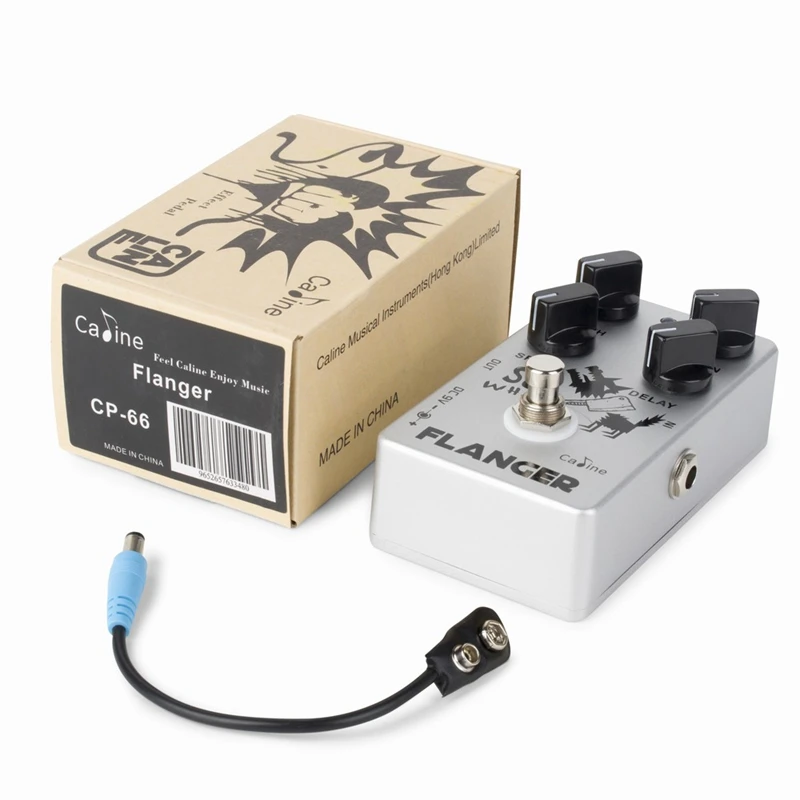 

Caline CP-66 the "SO WHAT" Flanger Guitar Effect Pedal Amplifier Guitar Pedal Accessories
