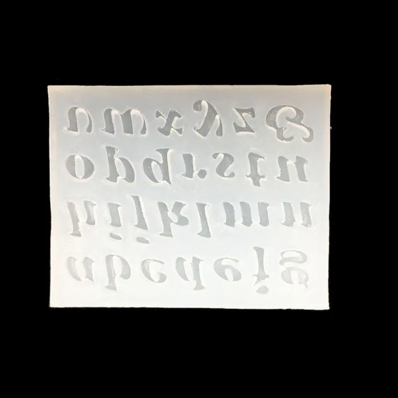 Эпоксидная смола для рукоделия форма изготовления ювелирных изделий с буквами