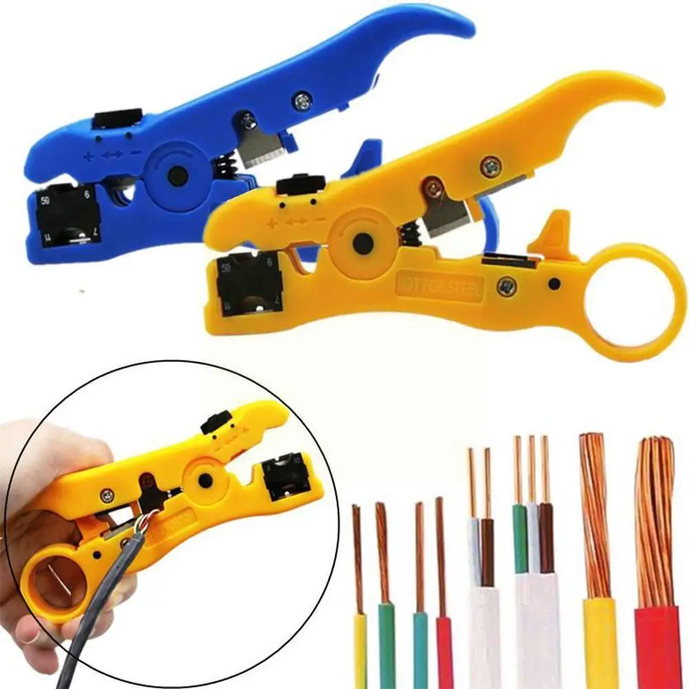 

Automatic Stripping Pliers Universal Coaxial Cable Stripper Stripping Crimping Cable Wire Tools Wire Hexagon With Tools Wre P3q5