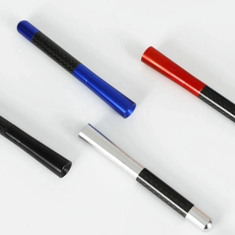 Автомобильная радиоантенна 12 см из углеродного волокна для Honda Mugen Power Civic Accord CRV Hrv