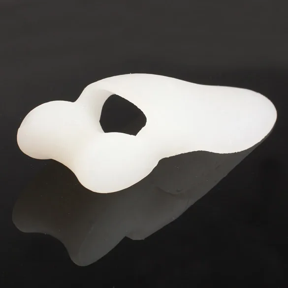

2pcs/pack Silicone foot fingers Toe Separator thumb valgus protector Bunion adjuster Hallux Valgus pro Guard feet care