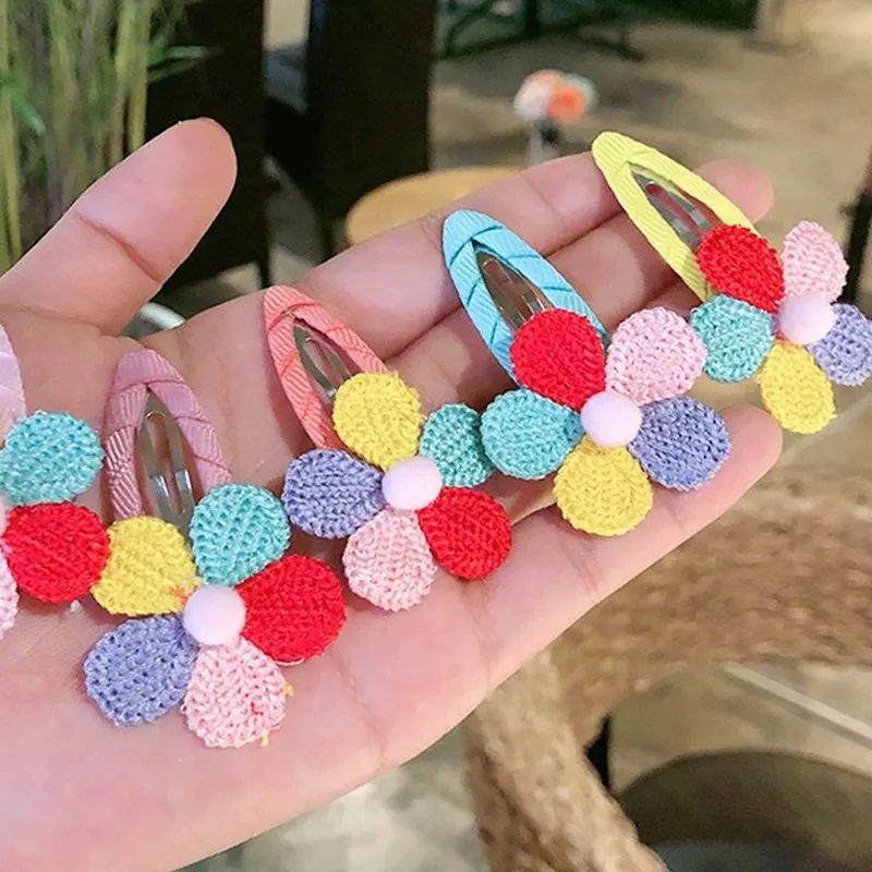 

Cartoon Animal Fruit Flower Card Cute Baby Kid Girl Hair Pin Accessories