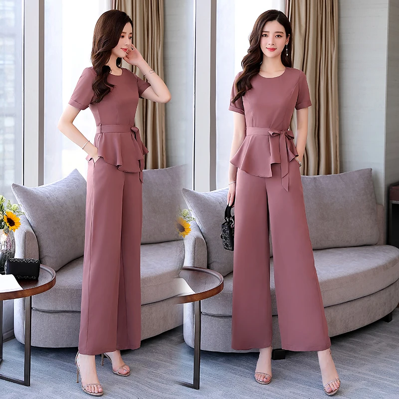 Женский летний женский комплект 2 шт. модный костюм женские топы с короткими