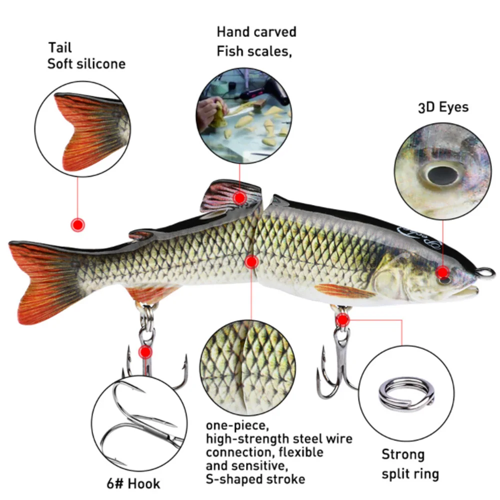 12 5 см 23 г скользящая приманка для окуня Musky Striper большая рыбной ловли