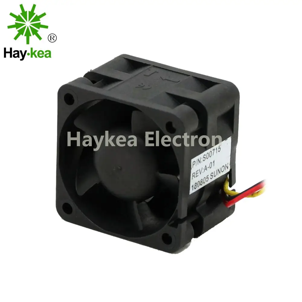 SUNON оригинальные PMD1204PQBX-A 4 см 4028 12 В 6,8 Вт высокоскоростные серверные вентиляторы 40*40*28 мм 3 провода 3 pin