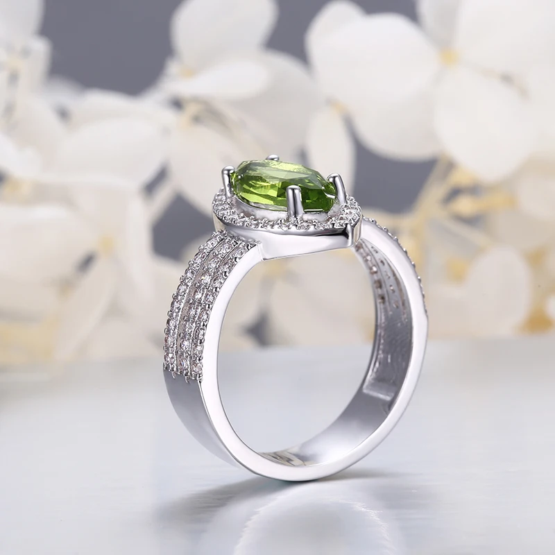 ANGELFRIGG New Arrival Silver Color Finger Rings With Marquise CZ For Women Ladies Wedding Birthday Christmas Jewelry Gift | Украшения и