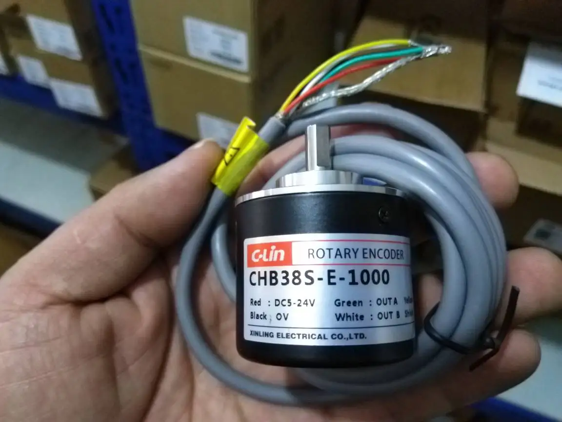 Абсолютно новый оригинальный аутентичный C-Lin CHB38S-E-1000 импульсный выходной кодер