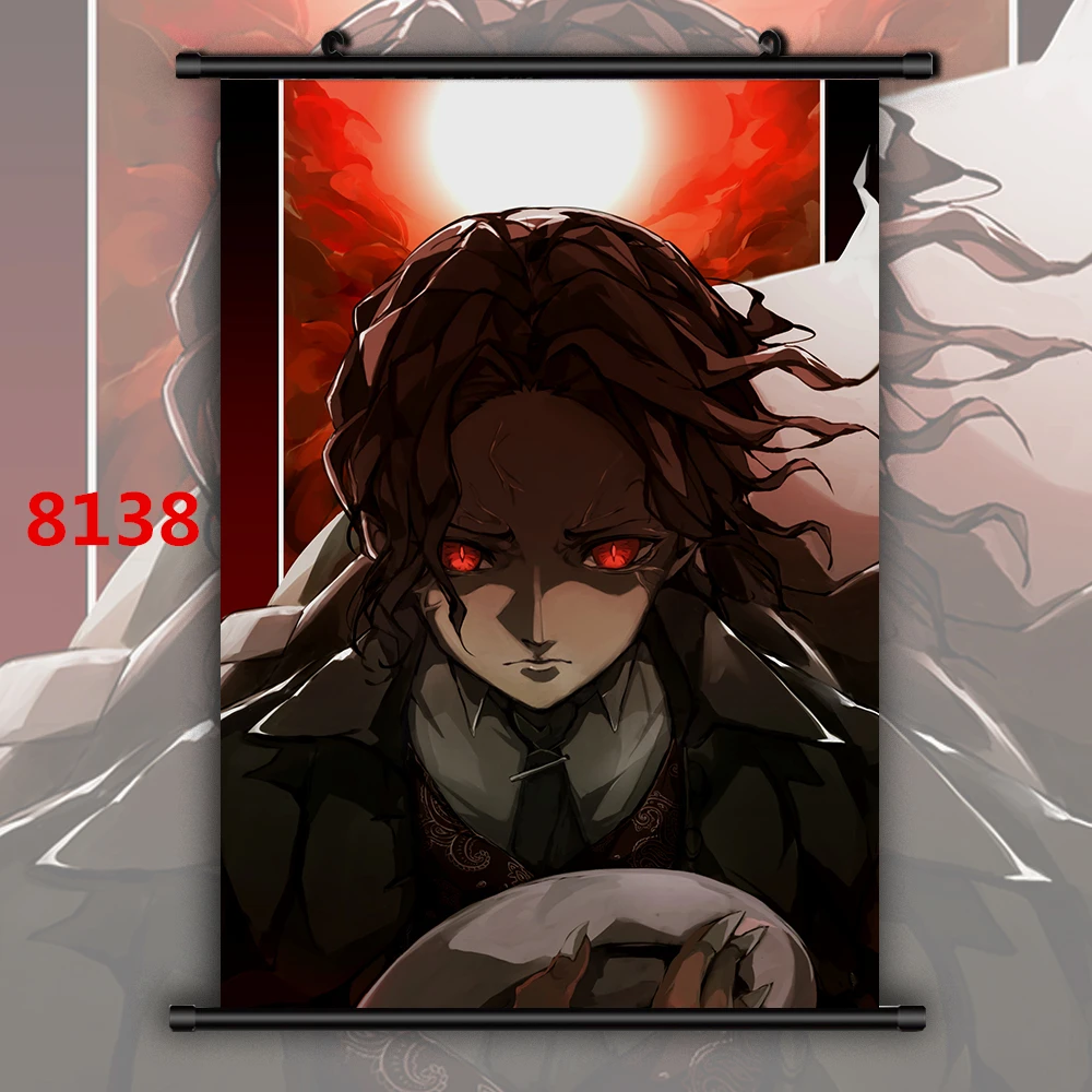 8138 Demon Slayer Kimetsu No Yaiba Аниме Манга плакат в рулоне - Цвет: 8138