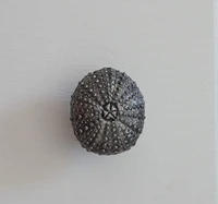 mfys vintage furniture handles antique silver sea urchin shape knobs for cabinet and drawer pewter wardrobe knob pulls hardware