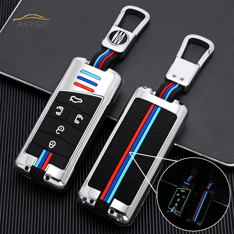 

New Zinc alloy Car Remote Key Cover Case Shell Fob For GAC Trumpchi GS7 GS8 GM8 GS5 GA6 GM6 GS4 GA3 GA4 GS3 Car Smart Key Holder