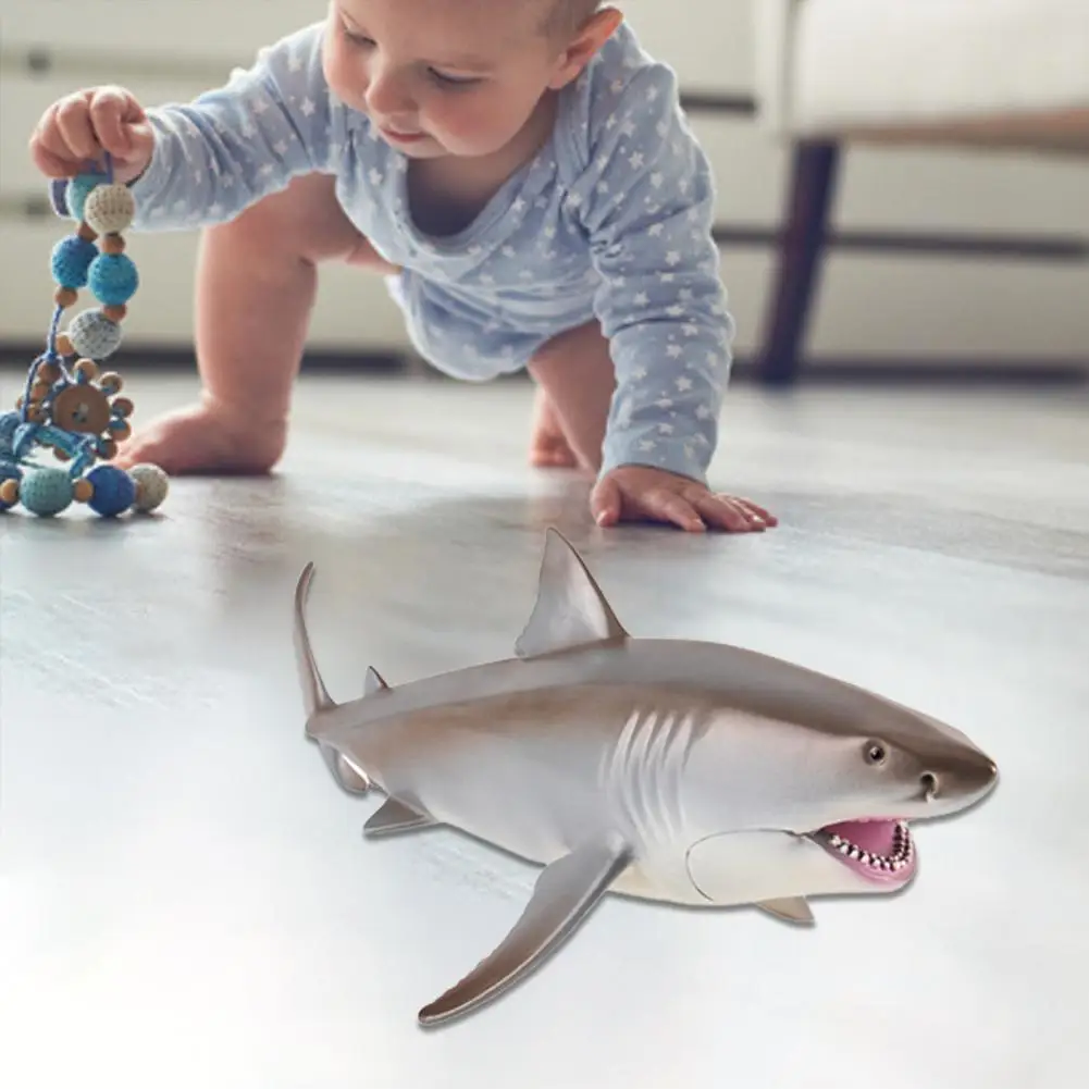 Обучающая игрушка в виде акулы для детей подарок обучения имитация развивающая