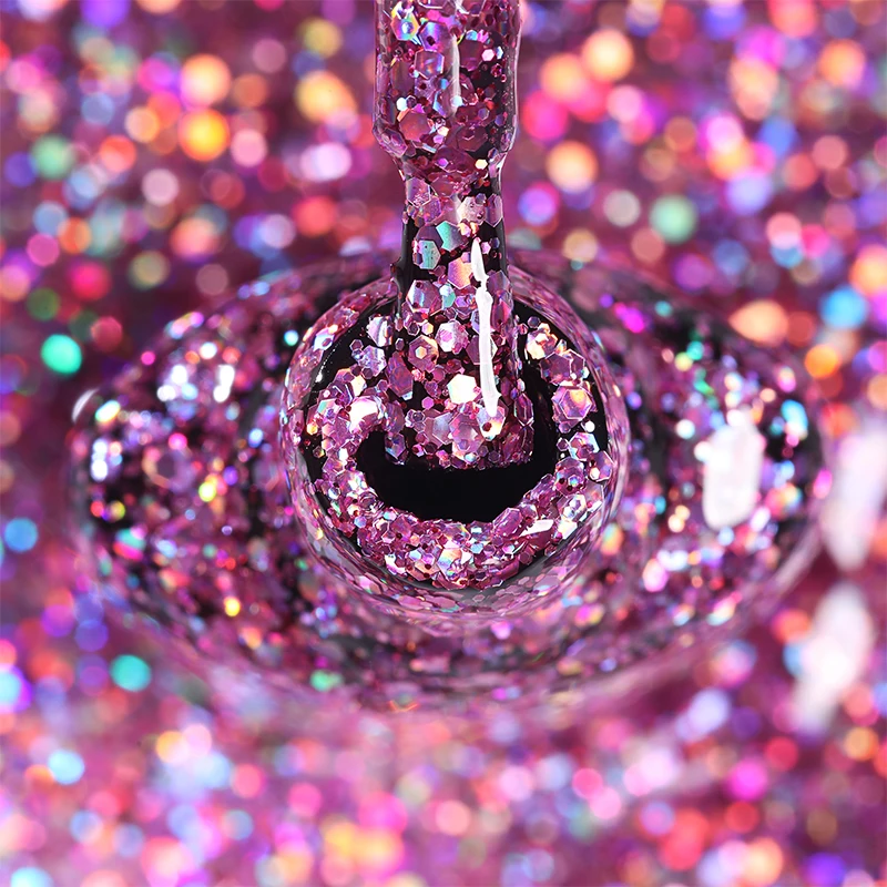 UR SUGAR Блестящий Гель лак для ногтей с блестками Полупостоянный УФ светодиодный