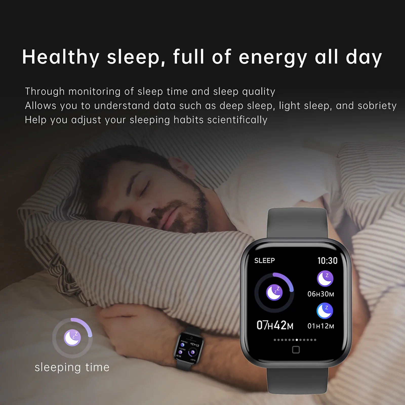 

2021 NEW Digital Watch T80s Smart Watch Body Temperature Heart Rate Monitor Fitness Sport Smart Watch Female Male Wristwatches