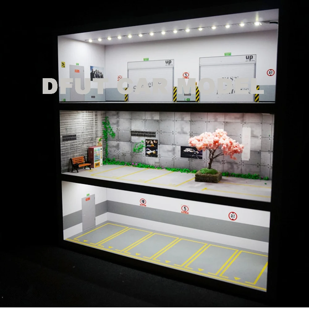 Модель автомобиля подземная материал для изготовления гаража инструкция по