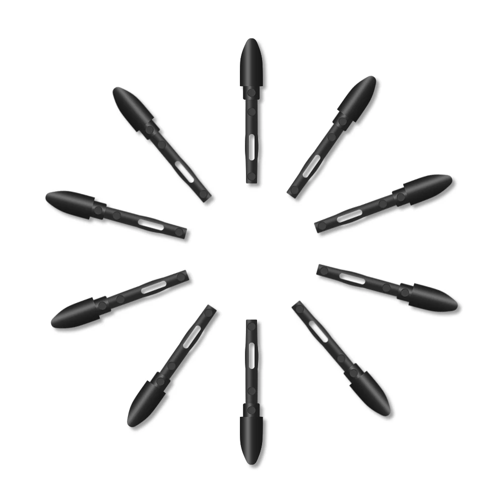 Huion PN01/PN04/PN05 ручка перо 10 шт. сменная графическая для планшета высокое качество