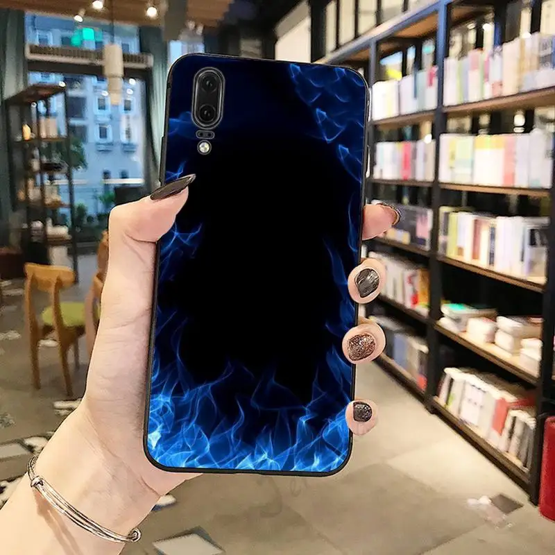 

Fashion Flames Burning flame Phone Case For Huawei honor Mate P 10 20 30 40 Pro 10i 9 10 20 8 x Lite