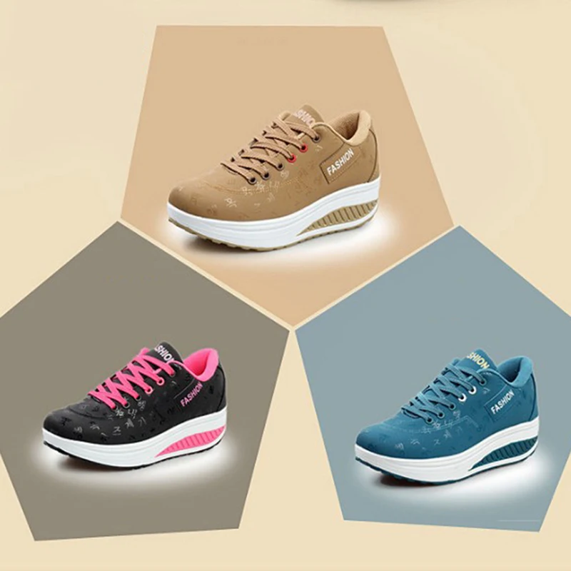 Женская обувь Повседневная женская на платформе Кроссовки Зимняя толстой